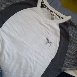 White oversized hoodie